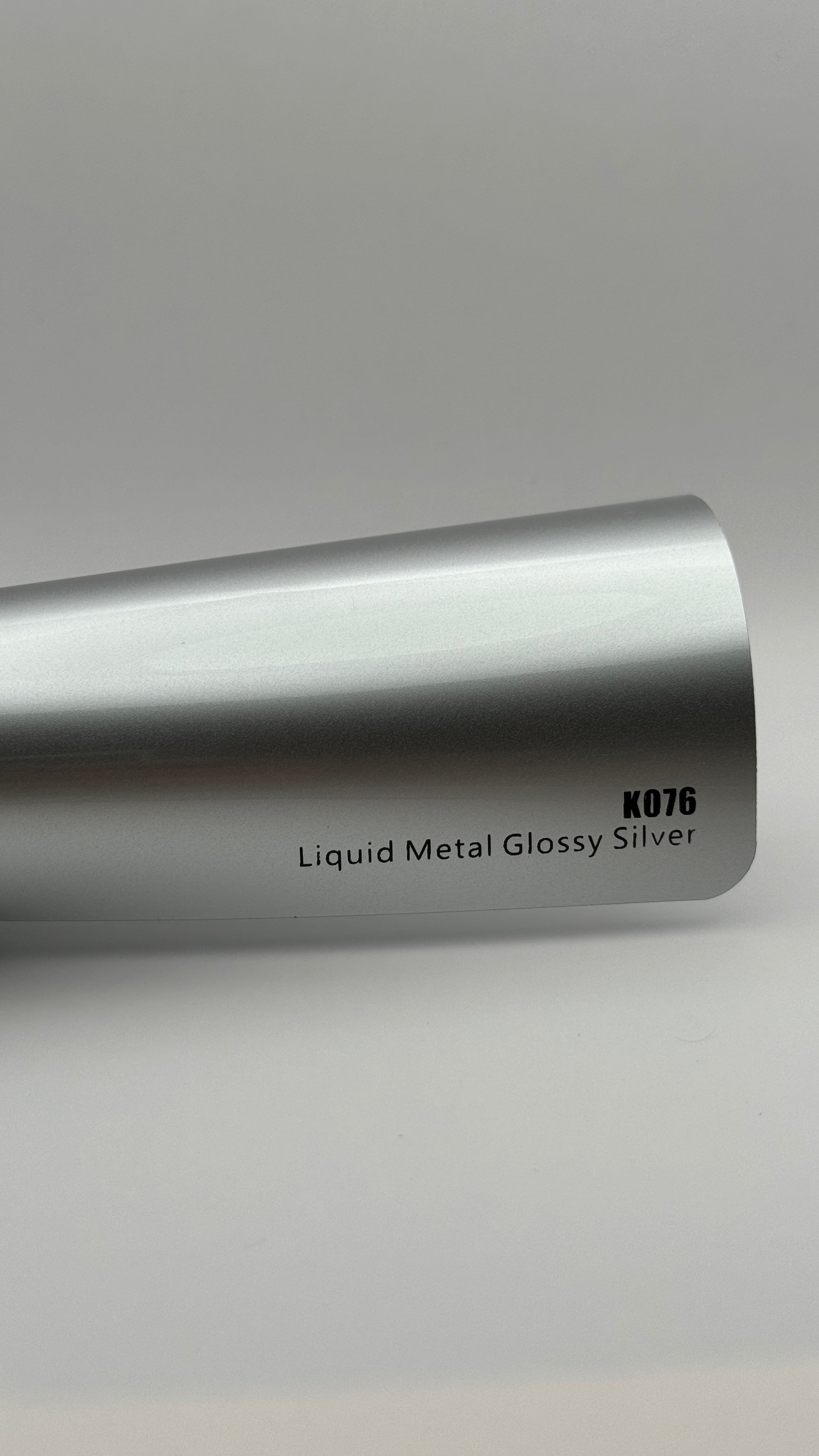 Liquid Metal Glossy Silver Color Paint Protection Film